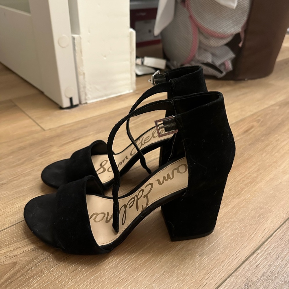 Sam Edelman chunky black heel